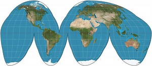Goode homolosine projection - Alchetron, the free social encyclopedia