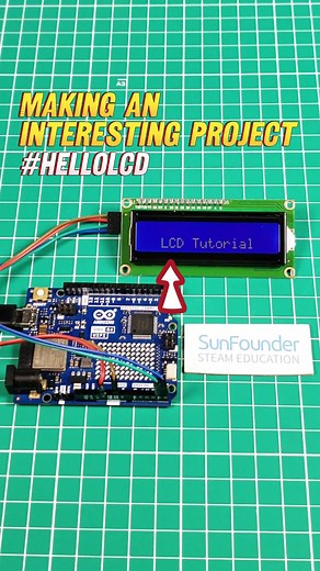 Arduino LCD - Learn Arduino with Elite Explorer Kit #arduino #diy #arduinoproject #lcd #stem #stemeducation #engineering #elektronik