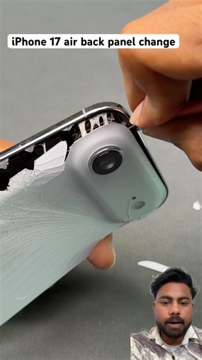 iPhone 17 air back panel change original #iphoneunbox #unboxing