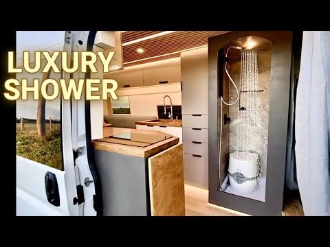 Step-by-Step Van life Shower Build 🛀🏻