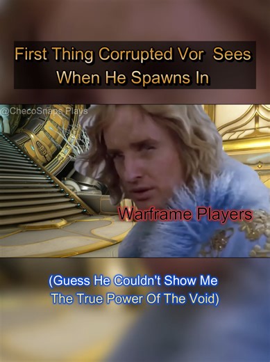 Corrupted Vor When He Spawns In He never even got a chance to move lol #warframememes #warframememes #warframememe #gaming #games