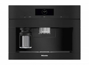 Miele CVA 7845 24" Obsidian Black Built-In Coffee System (Plumbed) - 11754250