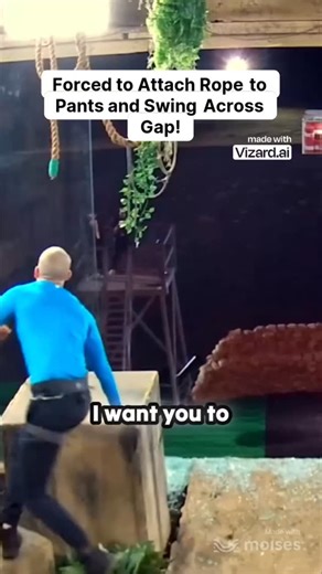 MR_LEAST01 on Instagram: "The bridge is OUT! 😱 The ONLY way across? Attach a rope to his PANTS and swing across a 40-foot gap! If the pants RIP... he falls and loses $200,000! 👖💰 He ties the rope, backs up... and SWINGS! The pants are STRETCHING! Will they HOLD?! This is absolutely CRAZY! 🔥 #MrBeast #Challenge #Swing #Rope #200K Crazy Viral Trending Pants Gap Reels YouTube Extreme Insane MustWatch"