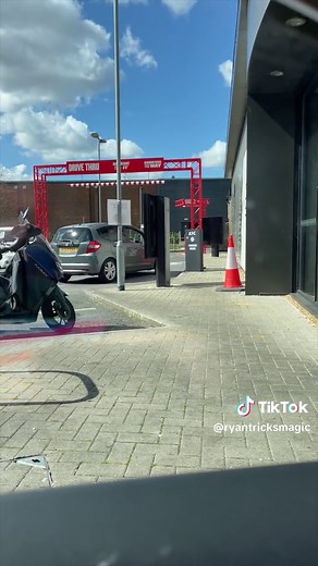 Fake drive through 🤣