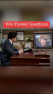 David Horowitz answers a viewer’s question about children’s TV in a 1984 “Ask David” segment on Fight Back! #80s #retro #tv #kids #nostalgia | Watch Fight Back
