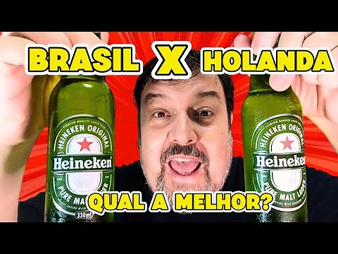Heineken Nacional x Heineken Holandesa: Qual é melhor?
