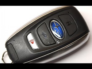 2015 - 2025 Subaru Legacy Key Fob Battery Replacement