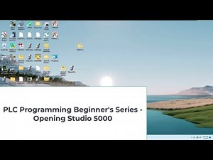 PLC Programming Beginner's Series Opening Studio 5000