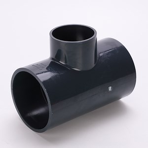 [Hot Item] DIN PVC Reducer Tee PVC Plumbing Fittings Tee Pipe System