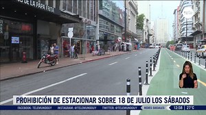 1.3K views · 12 reactions | #Tránsito  La prohibición de estacionar sobre la avenida 18 de Julio se extenderá también a los sábados por la nueva ciclovía. | 90.1 Fm Ideal | Facebook