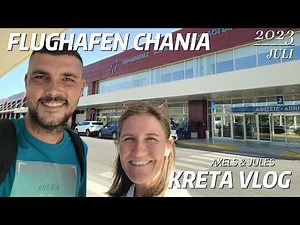 Chania Airport (CHQ) in Crete (Greece)