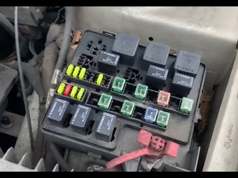 1996-2000 Chrysler Sebring Convertible-BATTERY, Relays & Fuses/ NO CRANK NO START FIX