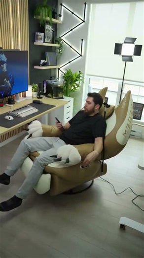 Epic Gaming Sofa Unlocks! 🚀 Reclines + USB Magic!#shorts
