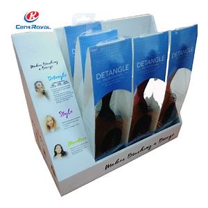 [Hot Item] Multi-Functional PVC Plastic Comb Display Rack for Retail Use