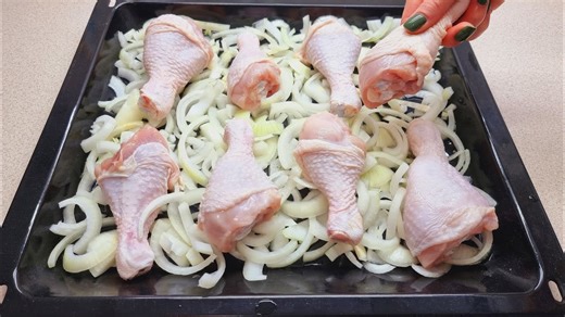 Place the chicken legs on a baking sheet and dinner is ready in 10 minutes
