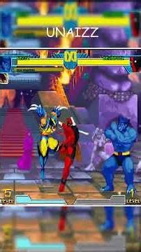 Beast & Wolverine VS Deadpool I Marvel vs Capcom Maximum #shorts #shortvideo #short #marvel