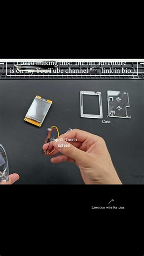 ESP32 Touchscreen Cyber Gadget | DIY Flipper-Style Device