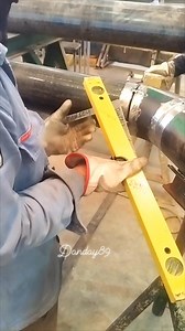 Checking the squareness of 45 degree elbow #fabrication #steel #pipe | Jhun Danday