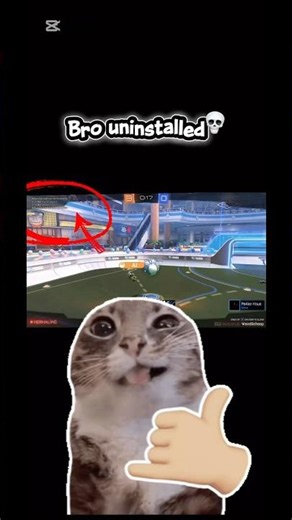 He is never joining again… #edit #rocketleague #youtubeshorts #pogo #uninstaller #shorts