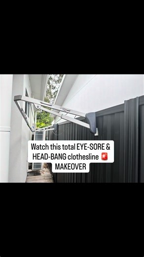 There is an answer! And it’s a Coastal Clothesline! This flimsy one was still jutting into the drying deck standing area & was supposed to be ‘slimline’….another piece of landfill BOOOOOOO | Coastal Clotheslines