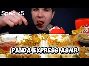 WOWWW EAT EAT | PANDA EXPRESS ASMR COMPILATION🥠🐼!!