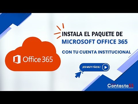 INSTALA el paquete de aplicaciones de MICROSOFT OFFICE 365