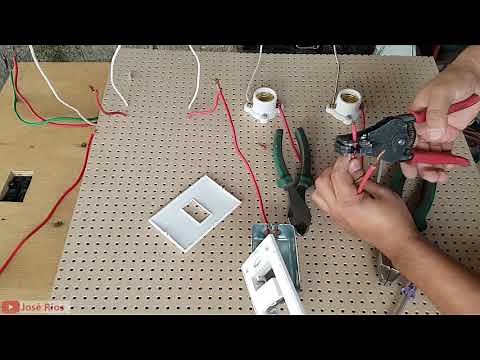 PRACTICE 2 How to connect two lamps in parallel with a simple switch FOR BEGINNERS ONLY