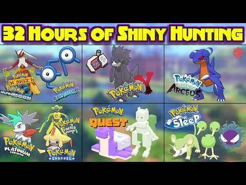 32 Hour Shiny Hunting Stream!!! Thank you for 1k subs!!!