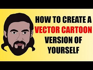How to create a Vector Cartoon using GIMP and Inkscape | Photoshop and Illustrator Alternative | #46