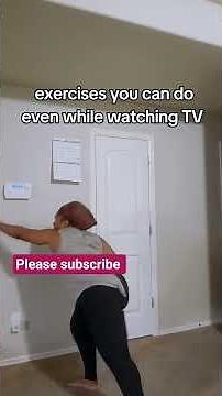 exercises you can do even while watching TV #athomeworkout #athomefitness #plussize #foryou #short