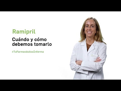 Ramipril, cuándo y cómo debemos tomarlo. Tu Farmacéutico Informa