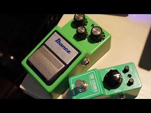 音は全然ミニじゃない！【TubeScreamer MINI】