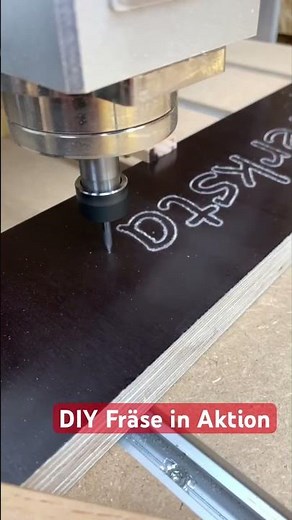 Meine selbstgebaute CNC-Fräsen bietet faszinierende Möglichkeiten im Heimwerken