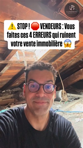 Laparisienneimmobiliere on Instagram: "🏠 VENDRE À PARIS et en ÎLE-DE-FRANCE : LES 4 PIÈGES QUI SABOTENT VOTRE TRANSACTION Je suis Marc de La Parisienne Immobilière, agent immobilier à Paris depuis 15 ans. Voici les 4 erreurs catastrophiques que je constate CHAQUE SEMAINE chez les vendeurs. 🔴 ERREUR N°1 : LA SURESTIMATION DU PRIX Beaucoup fixent leur prix selon leurs émotions ou objectifs personnels, pas la réalité du marché. Résultat : 2 mois sans offres, perte d’attractivité, et baisse de pri
