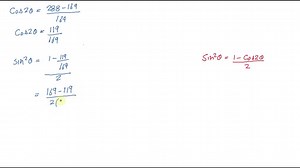 SOLVED:Find the exact values of sin2 θ, cos2 θ, and tan2 θfor the given values of θ. secθ=-(13)/(12) ; 90^∘<θ<180^∘