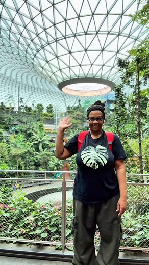 I started the first leg of my Asia trip in Singapore and chose to begin it at Changi Airport. That’s right, an airport. Here the airport is the destination, and I’m spending three days in a hotel that’s connected to it. I kept hearing about the Jewel, a nature themed entertainment complex, and how this airport is world famous, so I wanted to see it for myself. Changi is huge, almost the size of twenty five football fields, with hundreds of shops, a hotel, gardens, and the tallest indoor waterfal