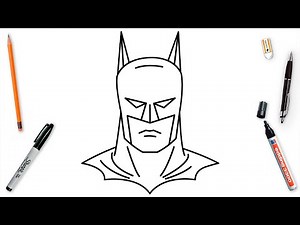 How To Draw Batman Easy Step By Step | Arkham Knight Drawing Tutorial | DC Superhero