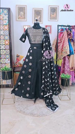 Rich BOLD Silk Saree Transformation into Stunning Indo Western Party Outfit | OLD Silk Saree Reuse