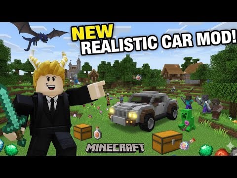 I Added REALISTIC CARS to Minecraft! (Extreme Mod)