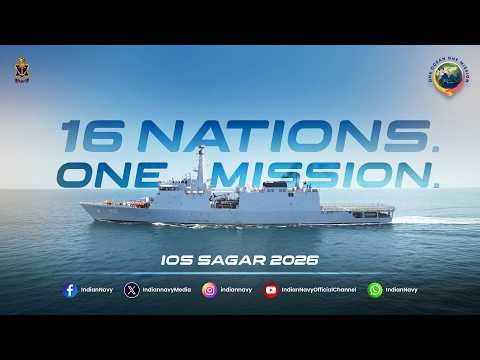 #IOS_SAGAR26 - Crew From 16 Nations Set to Sail with #IndianNavy as One