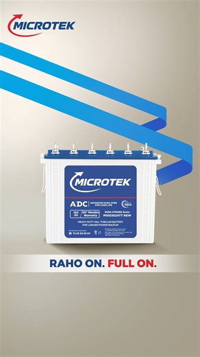 10K views · 97 reactions | When your world runs on power, fading isn’t an option. Microtek’s Inverter Battery makes sure that your power stays strong, steady, and always on. #Microtek #RahoOnFullOn #InverterBattery | Microtek International P. Ltd. | Facebook
