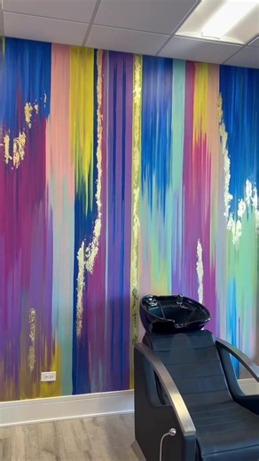 Transform Your Space with Custom Abstract Murals
