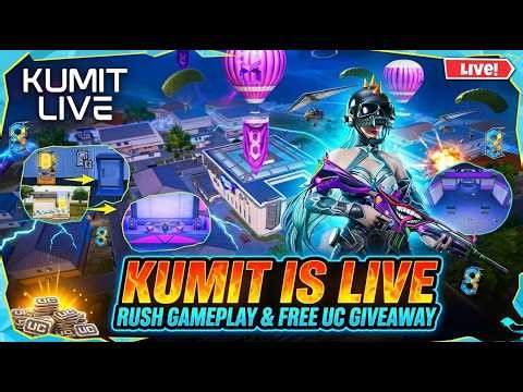 🔴 KUMIT LIVE 🔴 BGMI 4.3 NEW UPDATE LIVE 🔴 FULL RUSH GAMEPLAY | TIPS & TRICKS | NEW THEME MODE