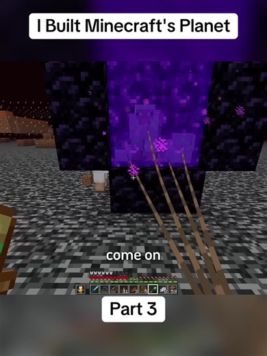 Building an Upside Down Minecraft Planet