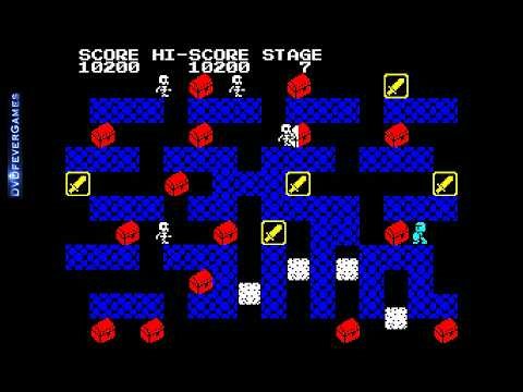 SWORDWORK - 48K / 128K ZX Spectrum 2026 game! - DVDfeverGames