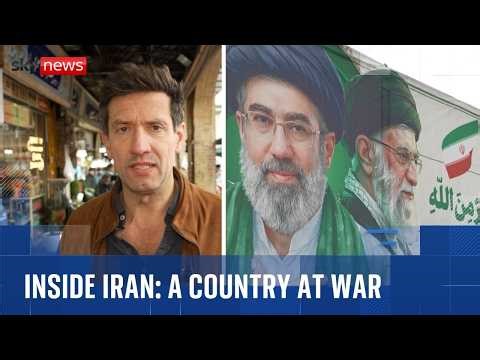Inside Iran: Sky's Dominic Waghorn enters a country at war