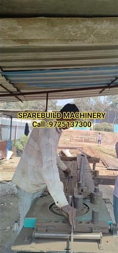 how to make tmt bar ring by bar bending machine