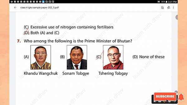 Class 4 General knowledge olympiad sample paper 2025/igko class 4 sample paper/class 4 igko 2025