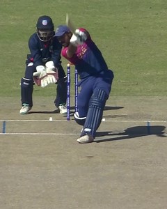 151* off 145, including 12 fours and 6 sixes Asif Khan’s entertaining knock laid the foundation of a big total for UAE 🌟 Highlights 📽️ #USAvUAE #CWC23 | ICC - International Cricket Council