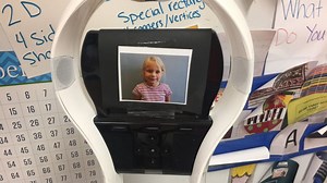 Robot allows 6-year-old to attend kindergarten while she fights cancer